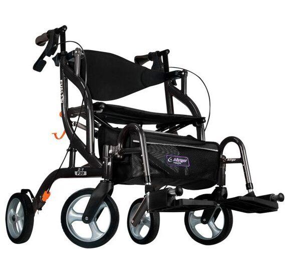 Airgo Fusion Rollator and Transport Chair