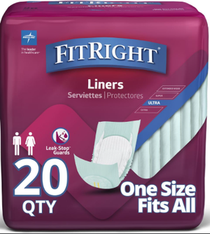 Incontinence - Disposable Liners - Heavy